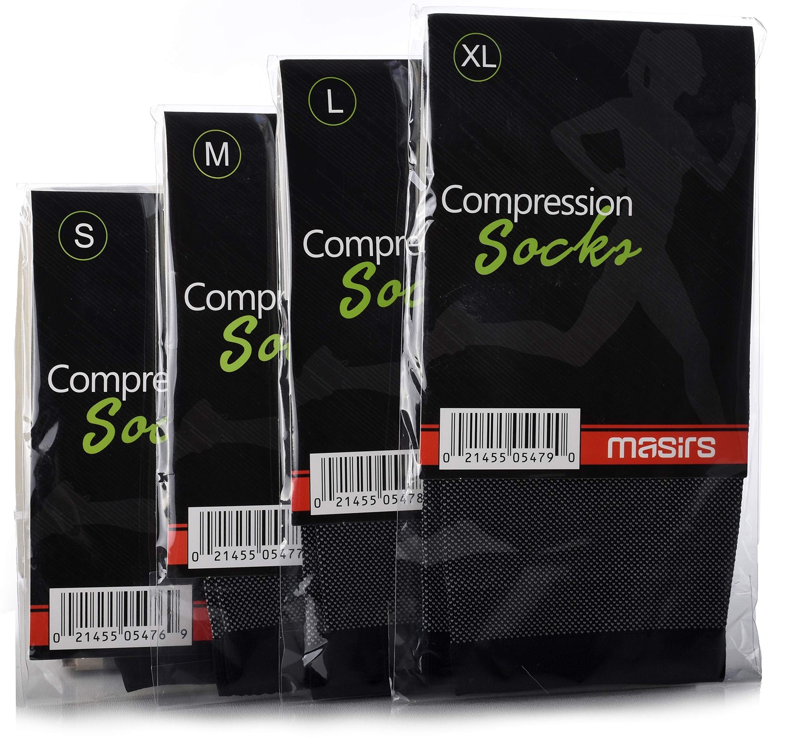Ankle Compression Socks – A Toeless foot Sleeve, Splint for Women Small, Grey