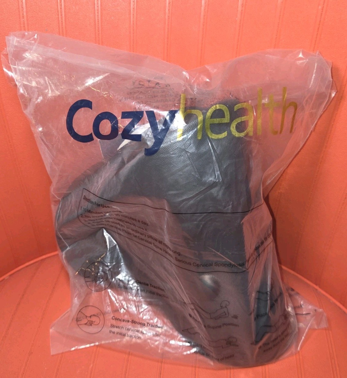 Cozy Health C-Shape Cervical Traction Device for Neck Pain Relief BRAND NEW