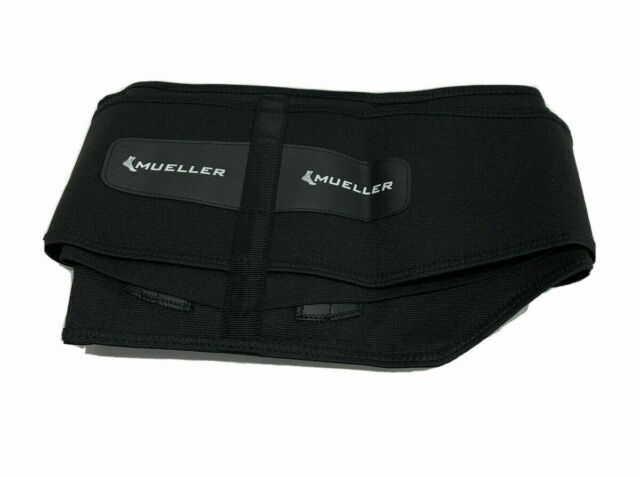 Mueller 255 Lumbar Support Back Brace with Removable Pad – Regular 28″-50″…