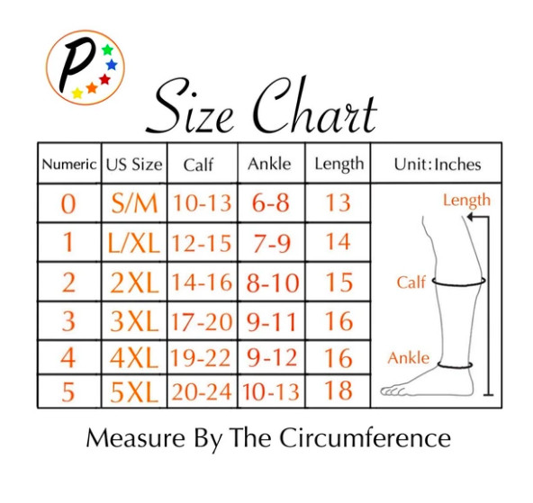 (3-Pack) PRESADEE Closed Toe 20-30 mmHg Zipper Compression Socks (Sz L/XL) Beige