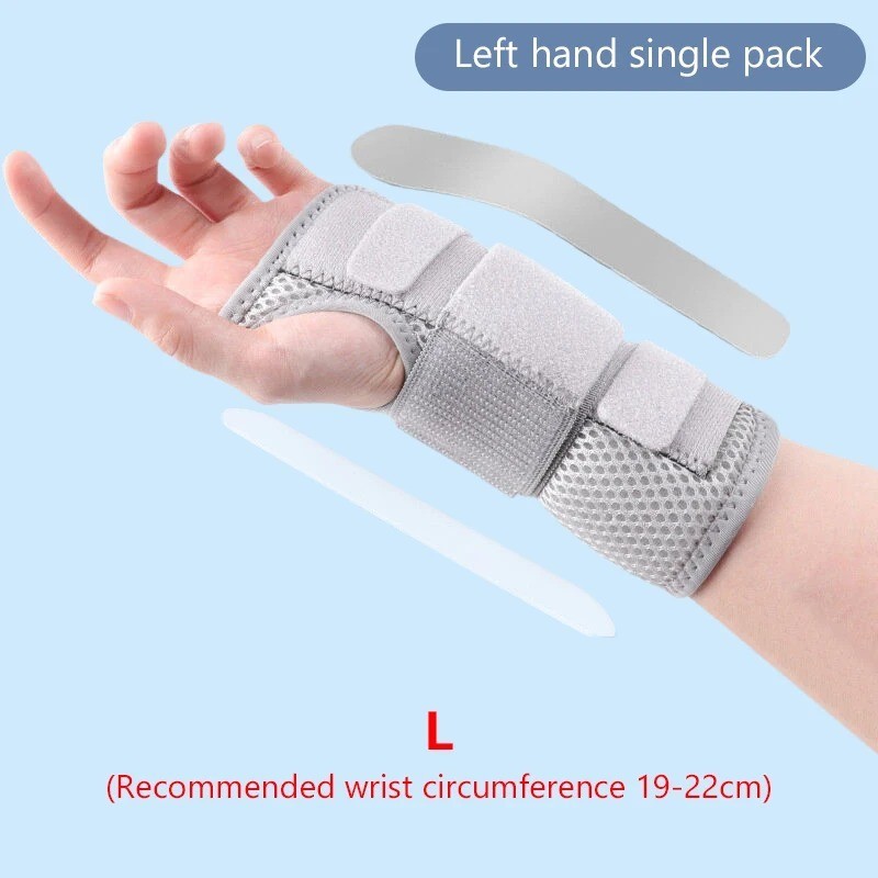 NEW Wrist Brace for Carpal Tunnel – Adjustable Night Support Brace with Splints