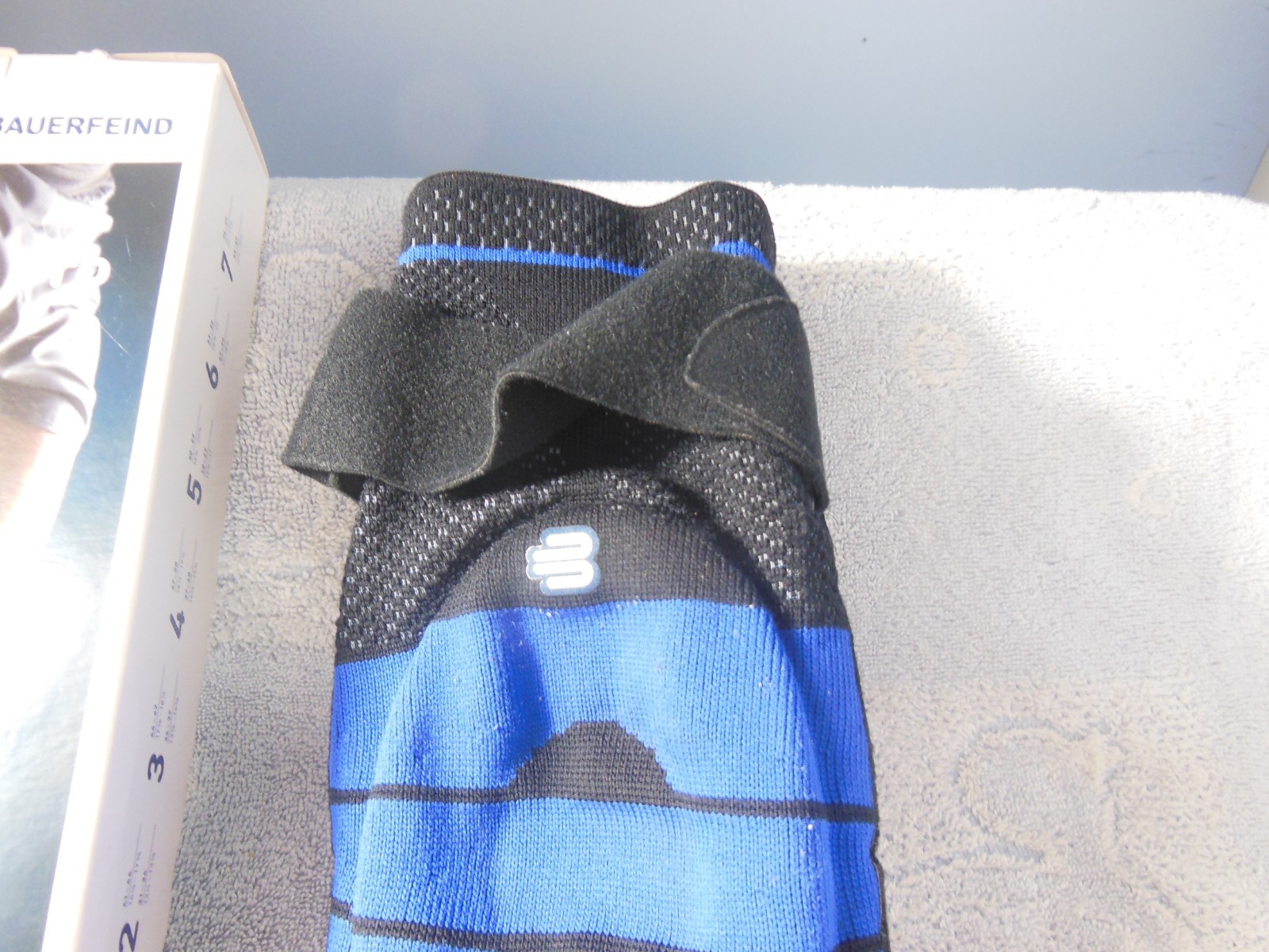 Bauerfeind GenuTrain S Pro Size 3 Left Knee Joint Brace Patella Support Sleeve
