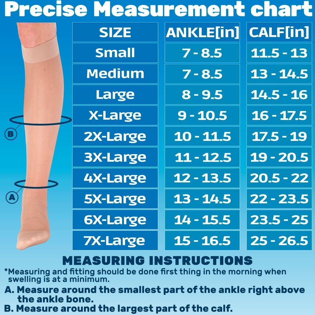 – Compression Socks for Women Circulation 20-30mmHg – Womens Sheer Compressio…