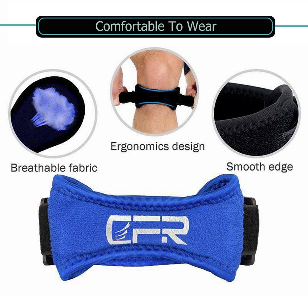 KNEE BRACE SUPPORT PATELLA STABILIZERS STRAP ARTHRITIS TENDON PAIN RELIEF SPORT