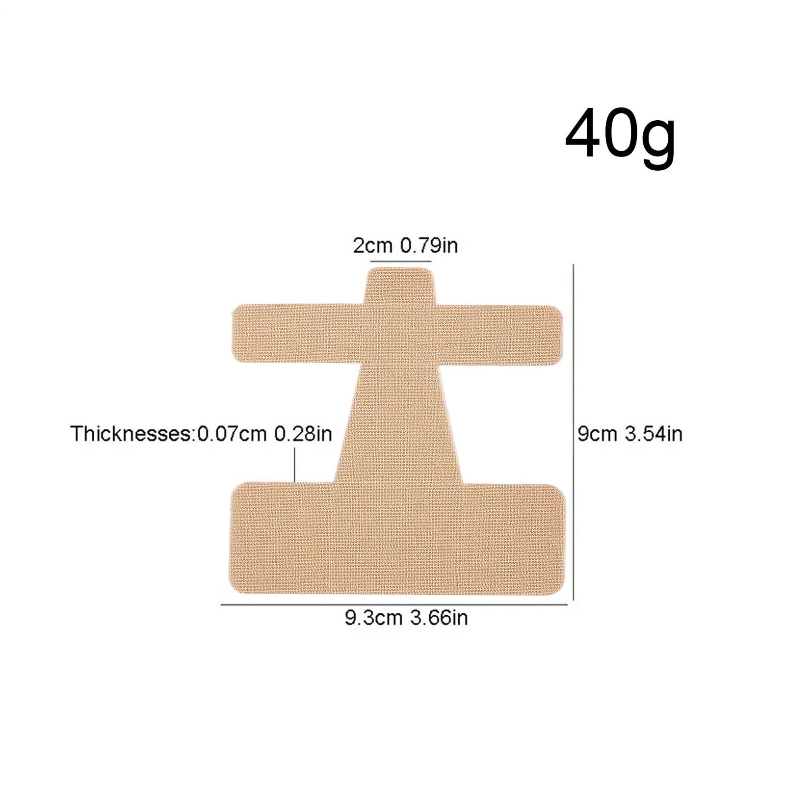 Precut Bunion Kinesiology Tape 40Pcs Big Toe Support Breathable Latex‑Free