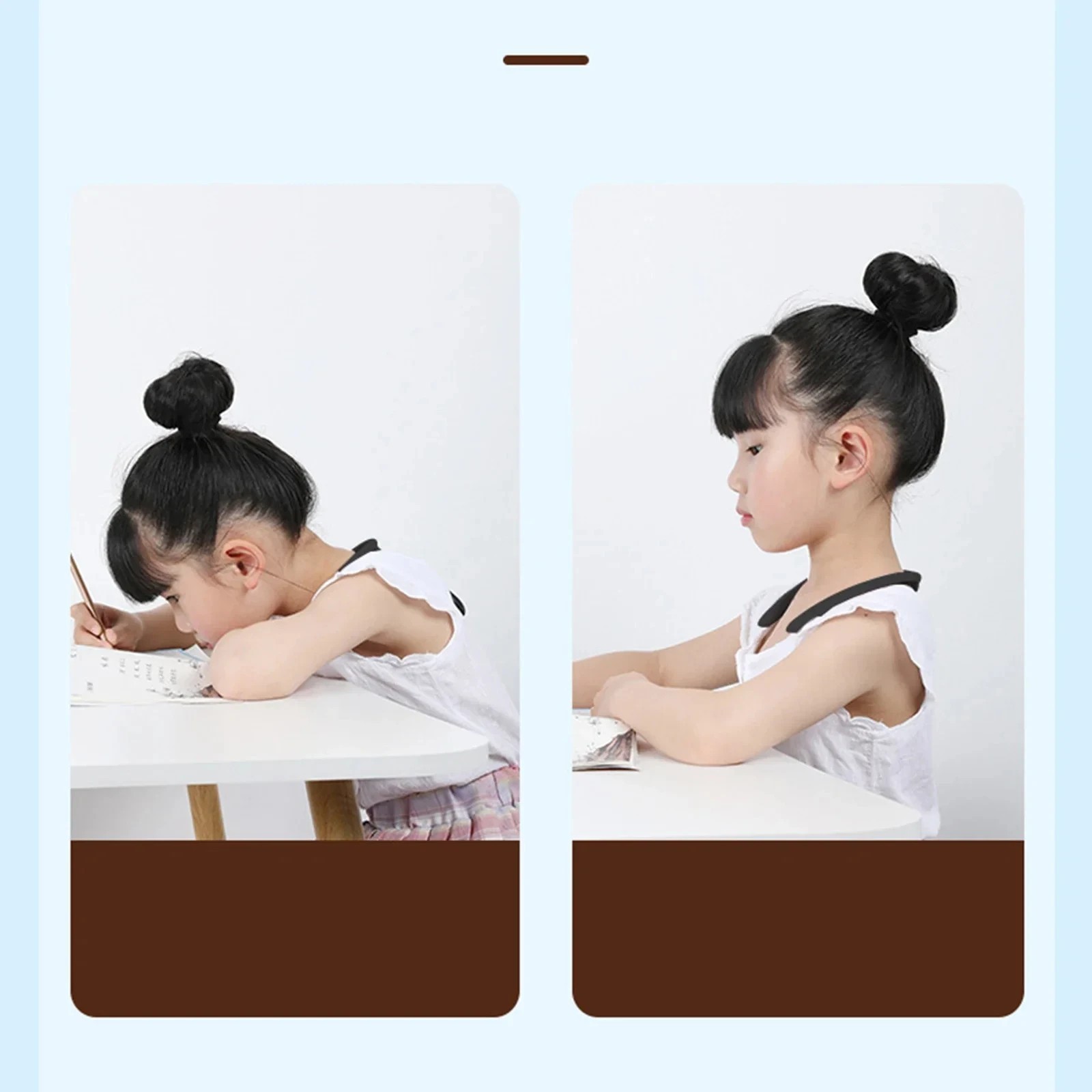 Smart Posture Corrector Vibration Reminder Back Neck Trainer Adult Kids