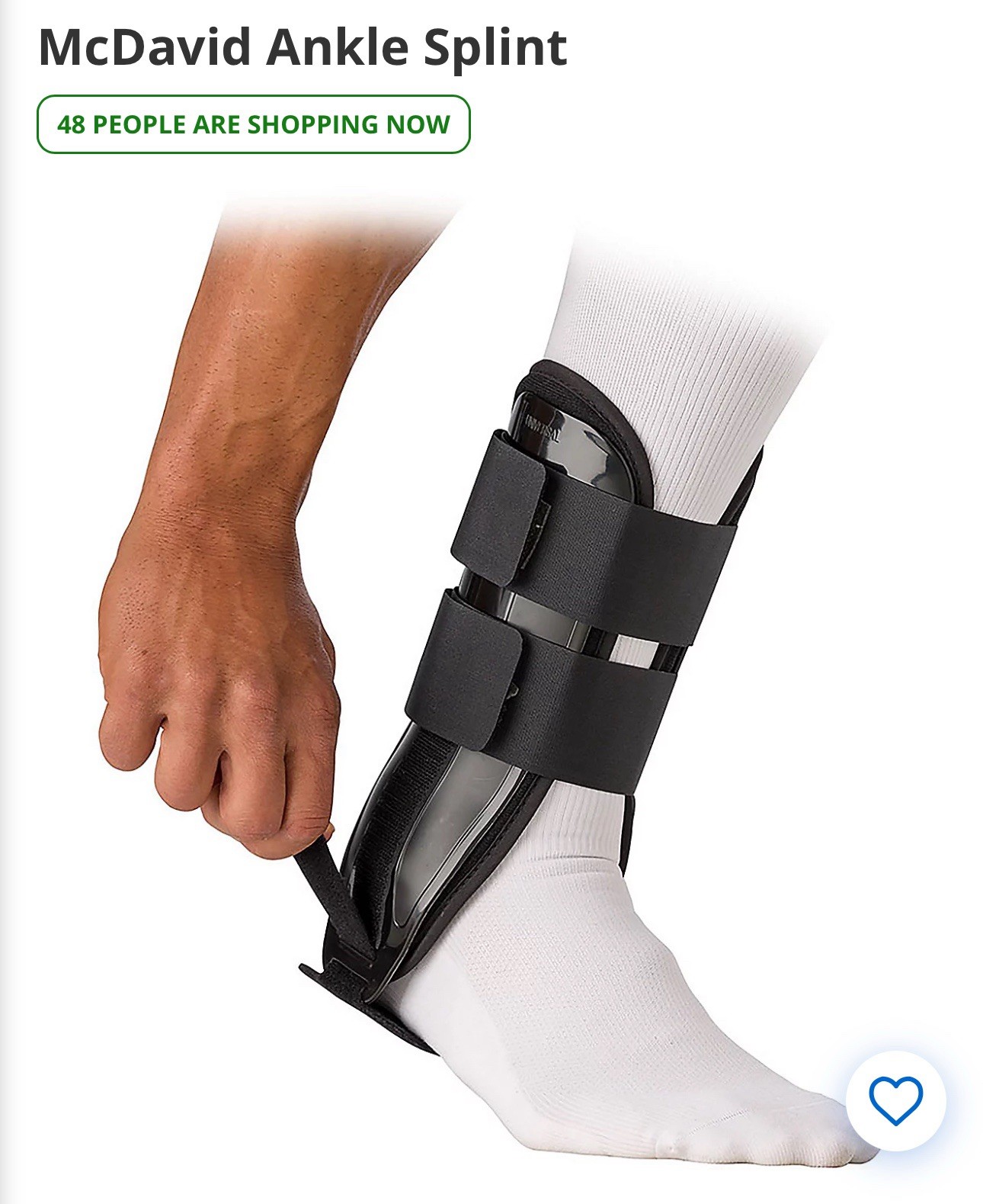 McDavid Ankle Splint Universal
