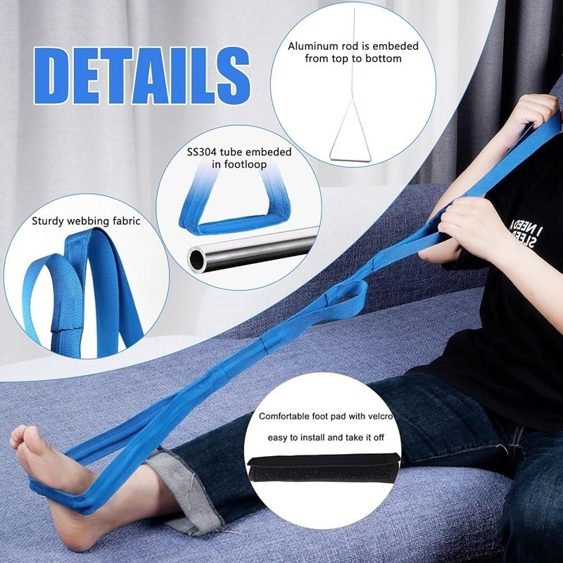 Leg Lifter Knee Surgery Mobility Aid After Hip Replacement Recovery Tools New