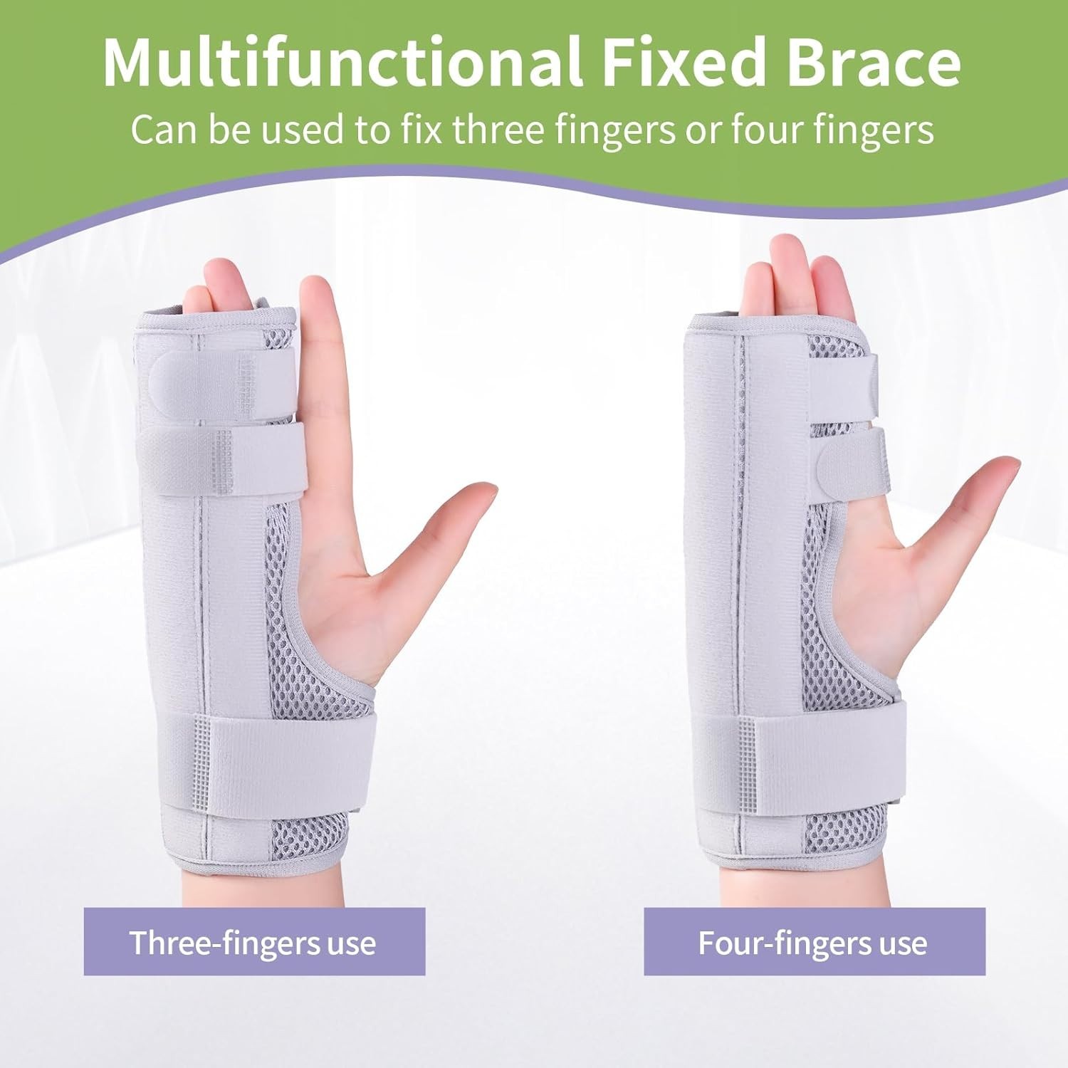 Finger Splint,Adjustable Hand Brace for Finger Support,Injury,Fracture