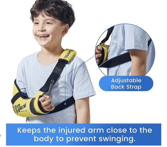 VELPEAU Arm Sling Shoulder Injury, Immobilizer – Rotator Cuff Support Brace XS
