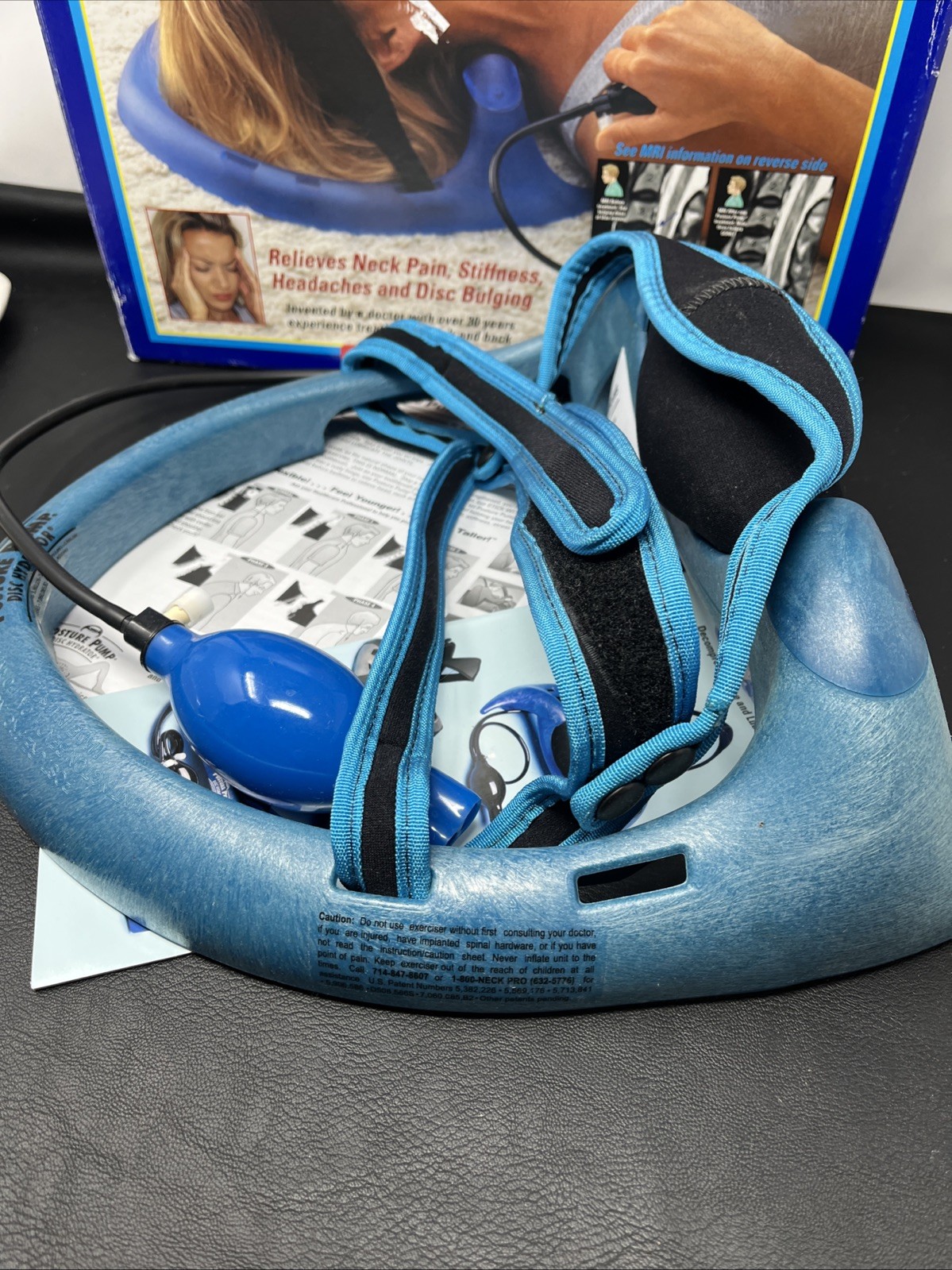 Posture Pump 1000 Neck Disk Hydrator Tested Therapy Pain Relief Headaches