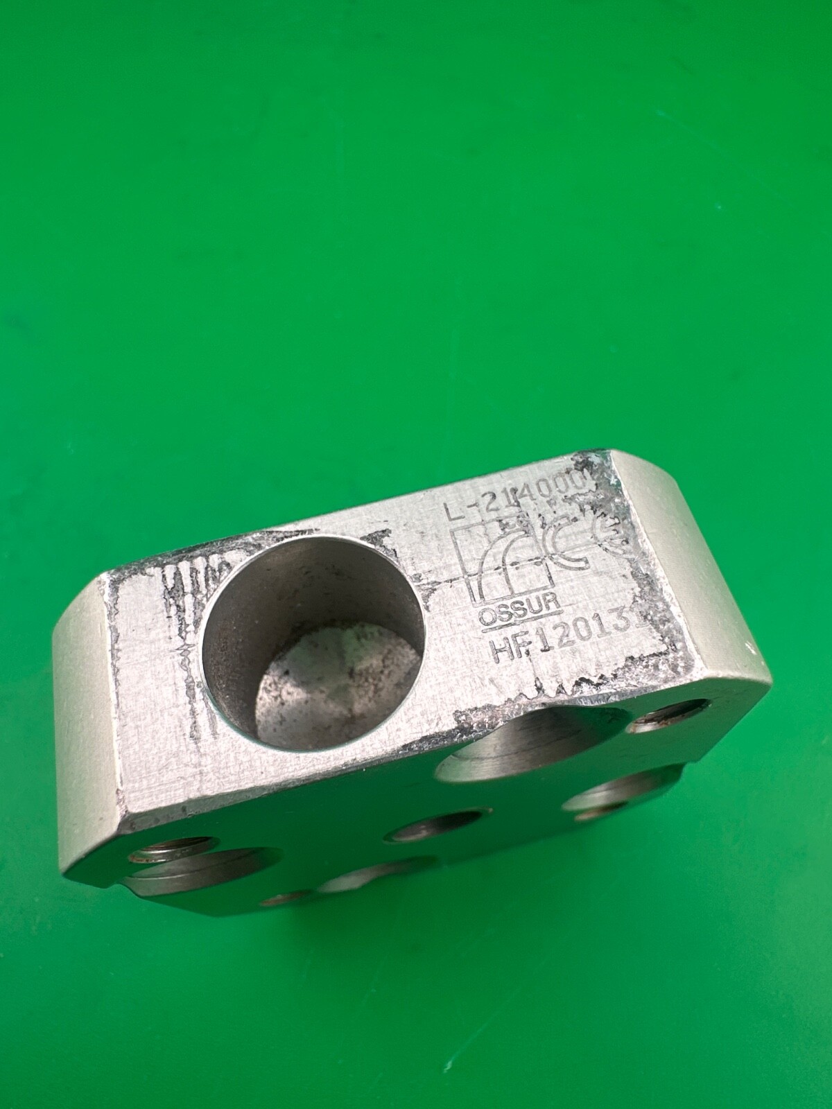Ossur ratchet prosthetic lock. L-214000 lock. Parts only, missing push button