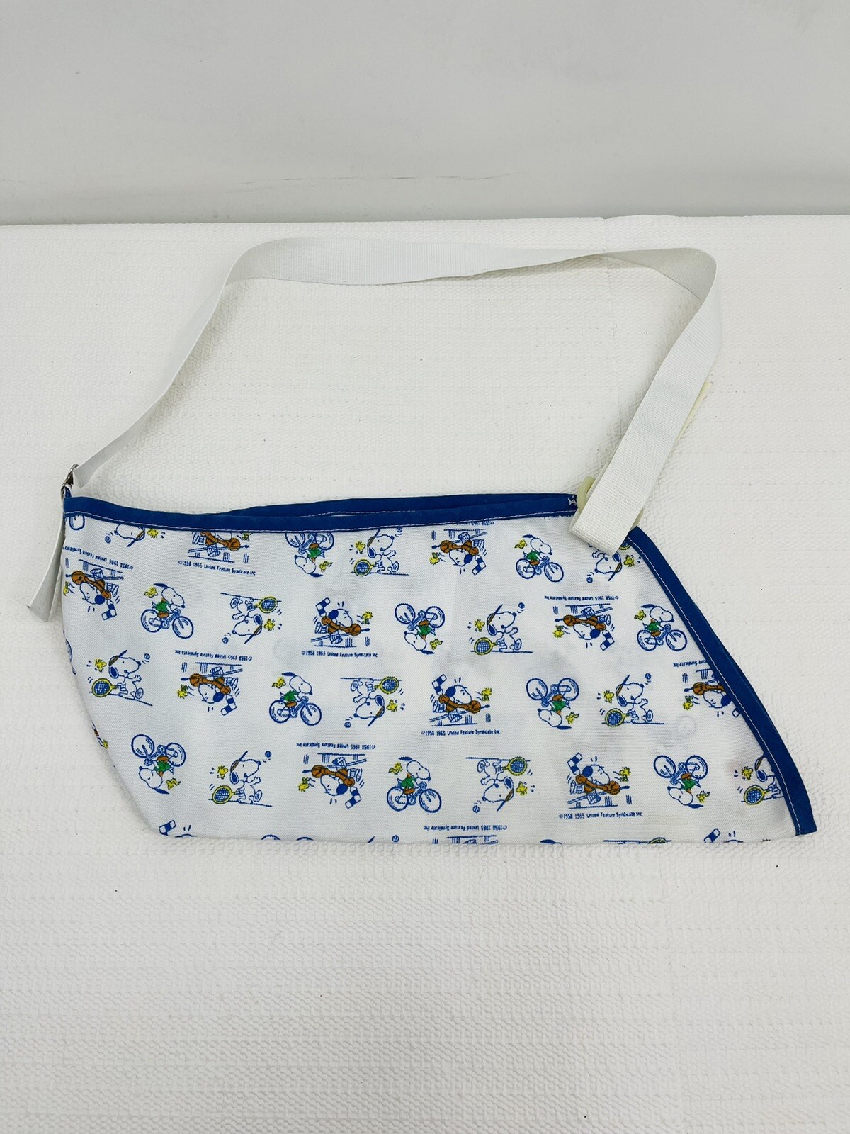 Peanuts Snoopy Childrens Broken Arm Sling Cast Sprain Sports Woodstock Vtg Small
