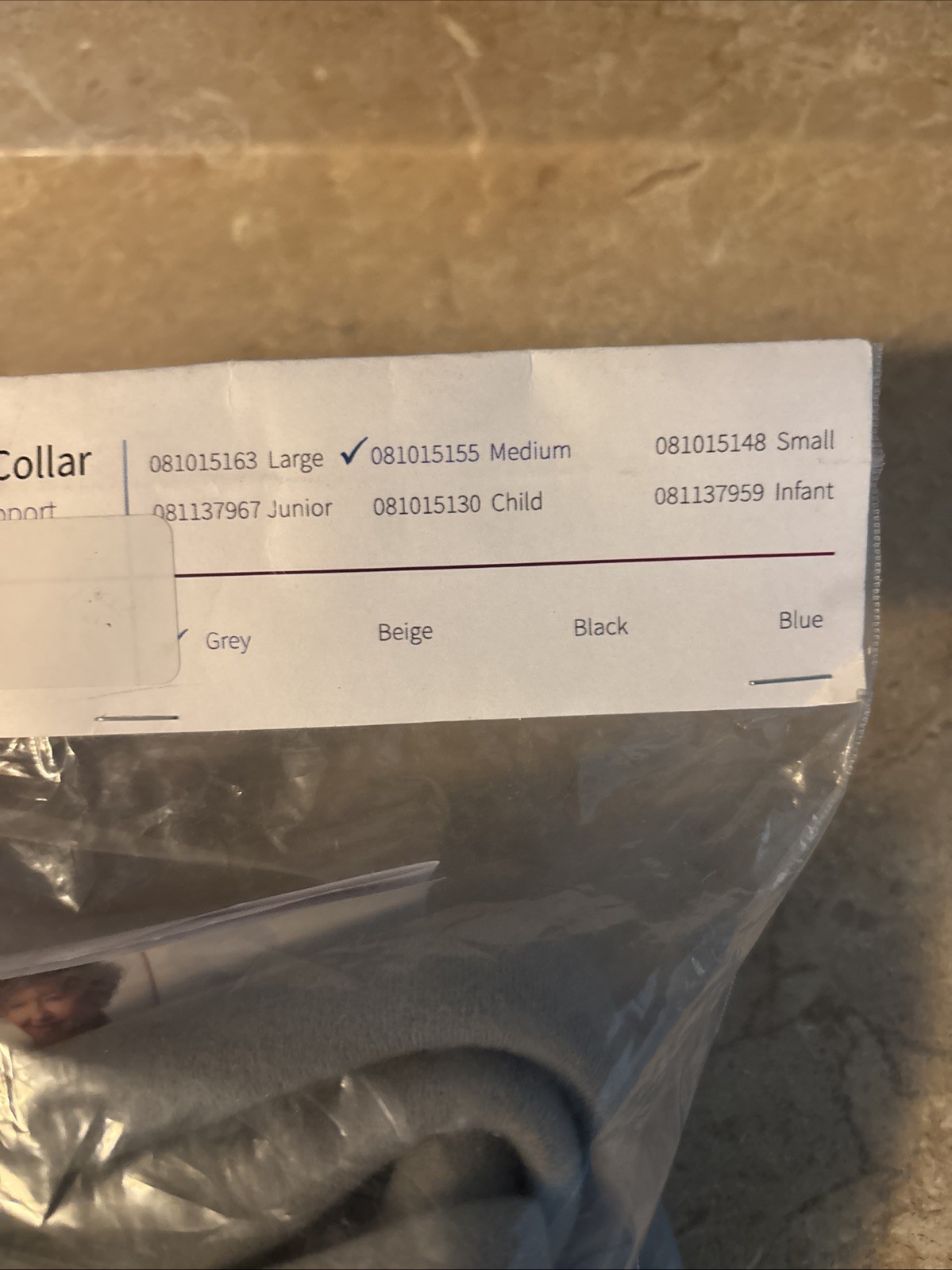The Headmaster Collar Size Medium Grey 081015155 Symmetric Designs NEW