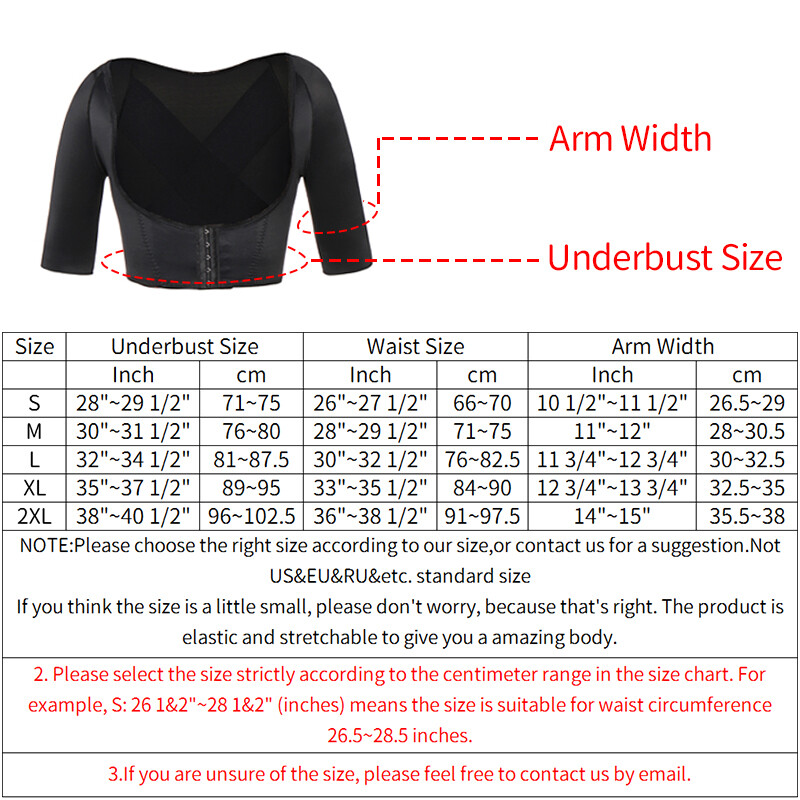 Women’s Post Surgery Posture Corrector Back Support Shoulder Brace Belt Arm Slim