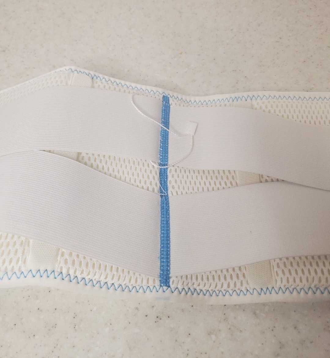 The Motherload Body After Baby Postpartum Support Belt Womens Large White ML2