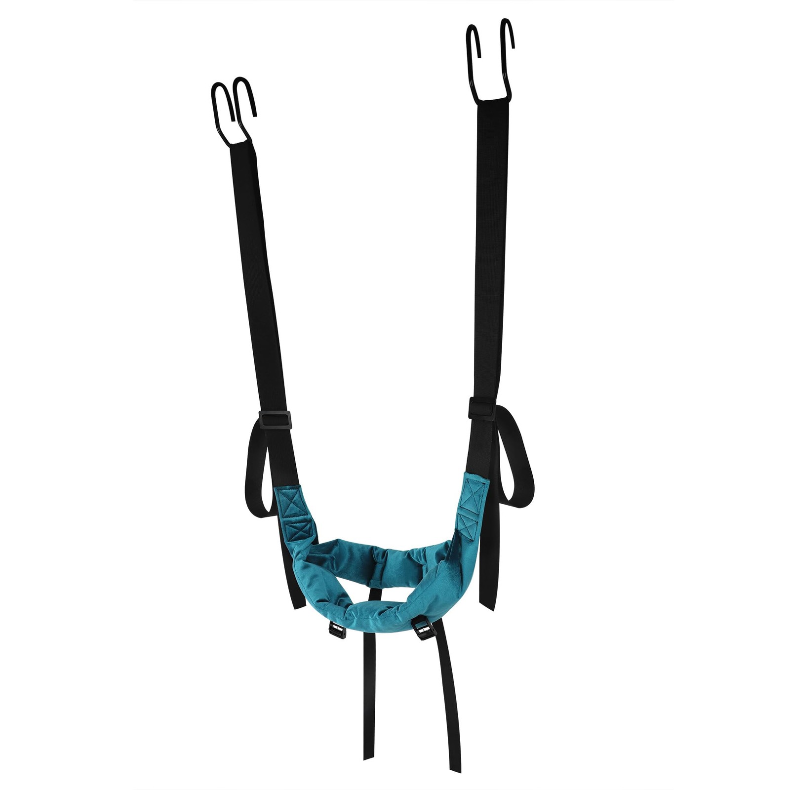 Cervical Traction Belt with Hook Home Neck Stretching Hanging Belt Soft Padde…