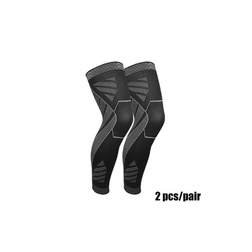 Full Leg Compression Sleeve Knee Support Brace for Sports Running Gym