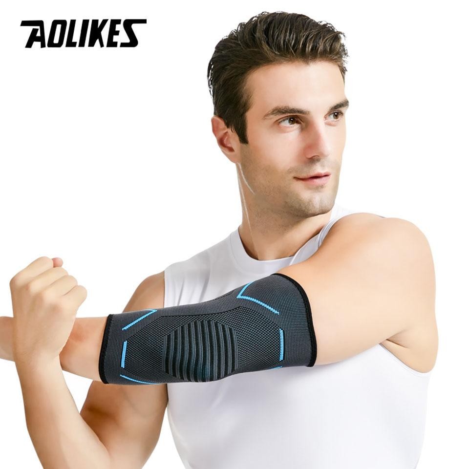 Aolikes Elbow Brace Compression Sleeve,arm Support Sleeves Forearm Pain Relief P