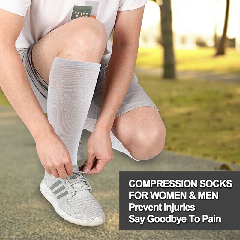 Mens Compression Socks Winter Warm Athletic Sport Thick Boot Socks for Hiking US