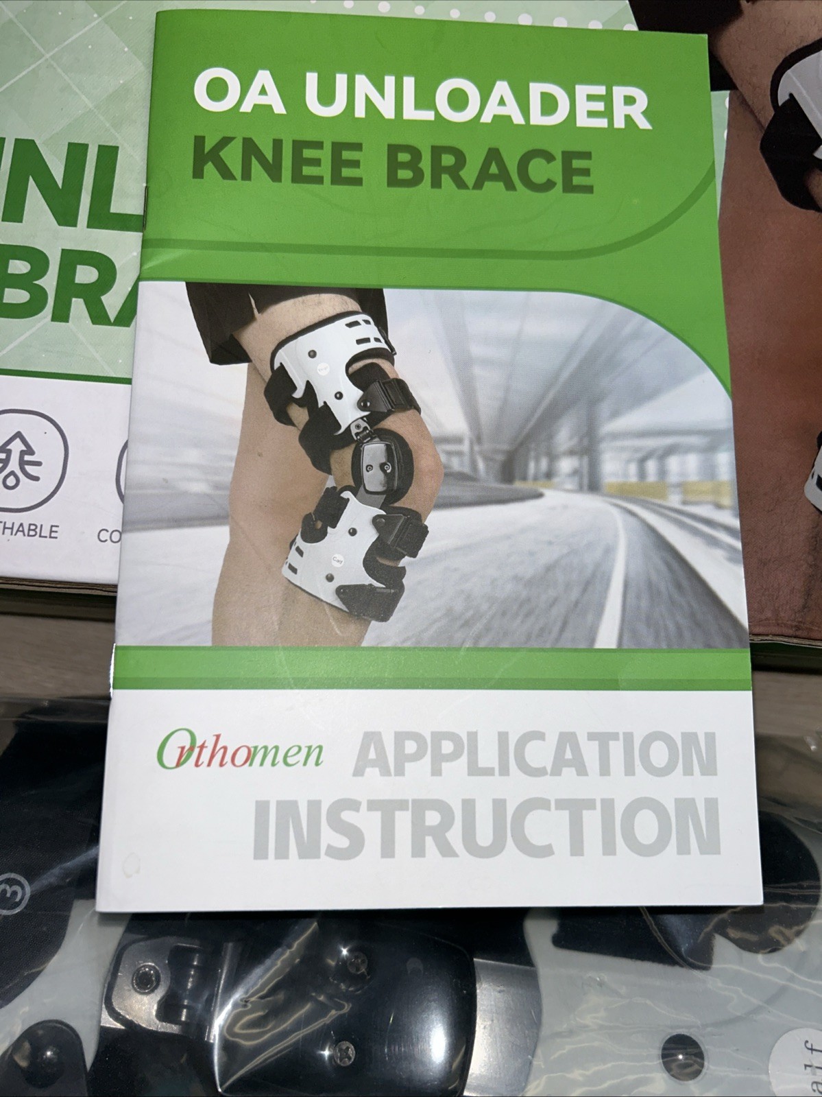OA Unloader Knee Brace,for Arthritis Pain Medial Knee Pain and Support. *LEFT*
