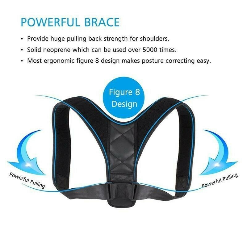 US Back Posture Corrector Brace Perfect Improve Your Pose for Women Men & Teen