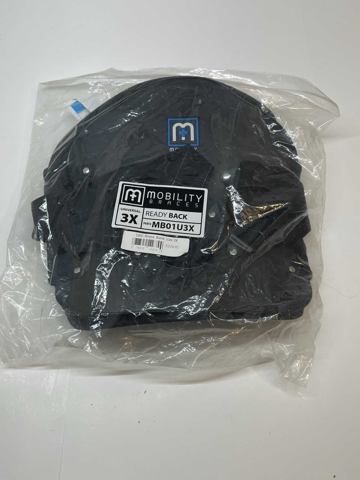 Mobility Braces Ready Back Universal 3X Part #MBO1U3X New