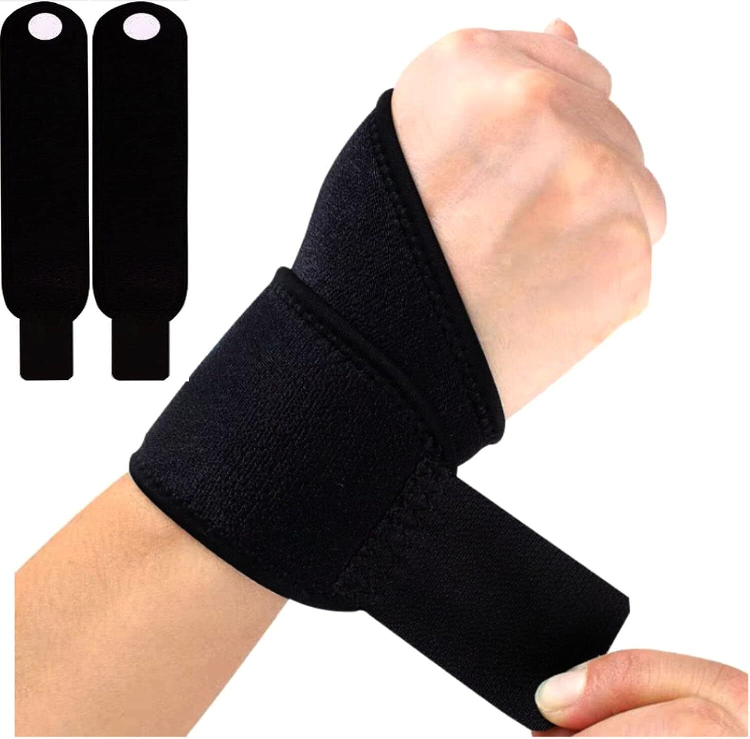 Wrist Hand Brace Support Carpal Tunnel Sprain Arthritis Gym Splint Left / Right
