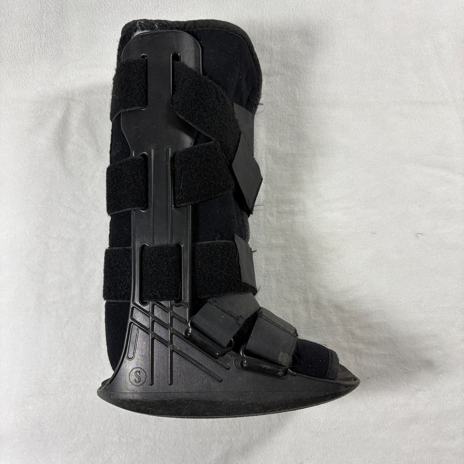 Walking Boot Fracture Brace Air Cast Orthopedic Support Mens M Black