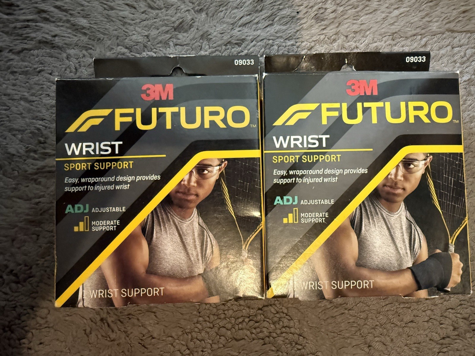 2 Futuro Sport Adjustable Wrist Support