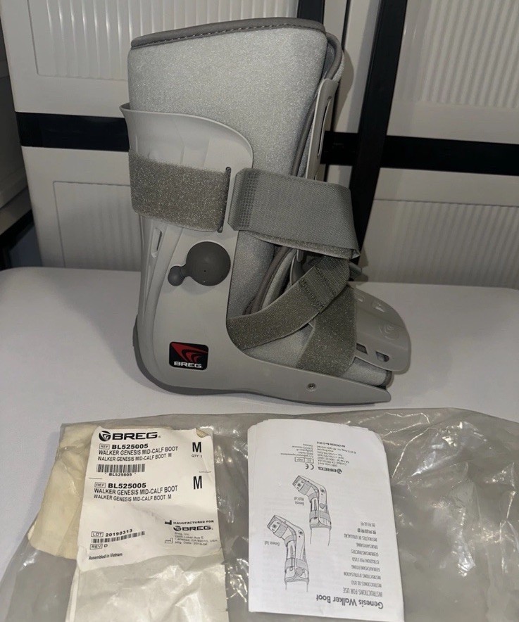 New Genesis Mid-Calf Full Shell Walker by BREG, Medium BL525005