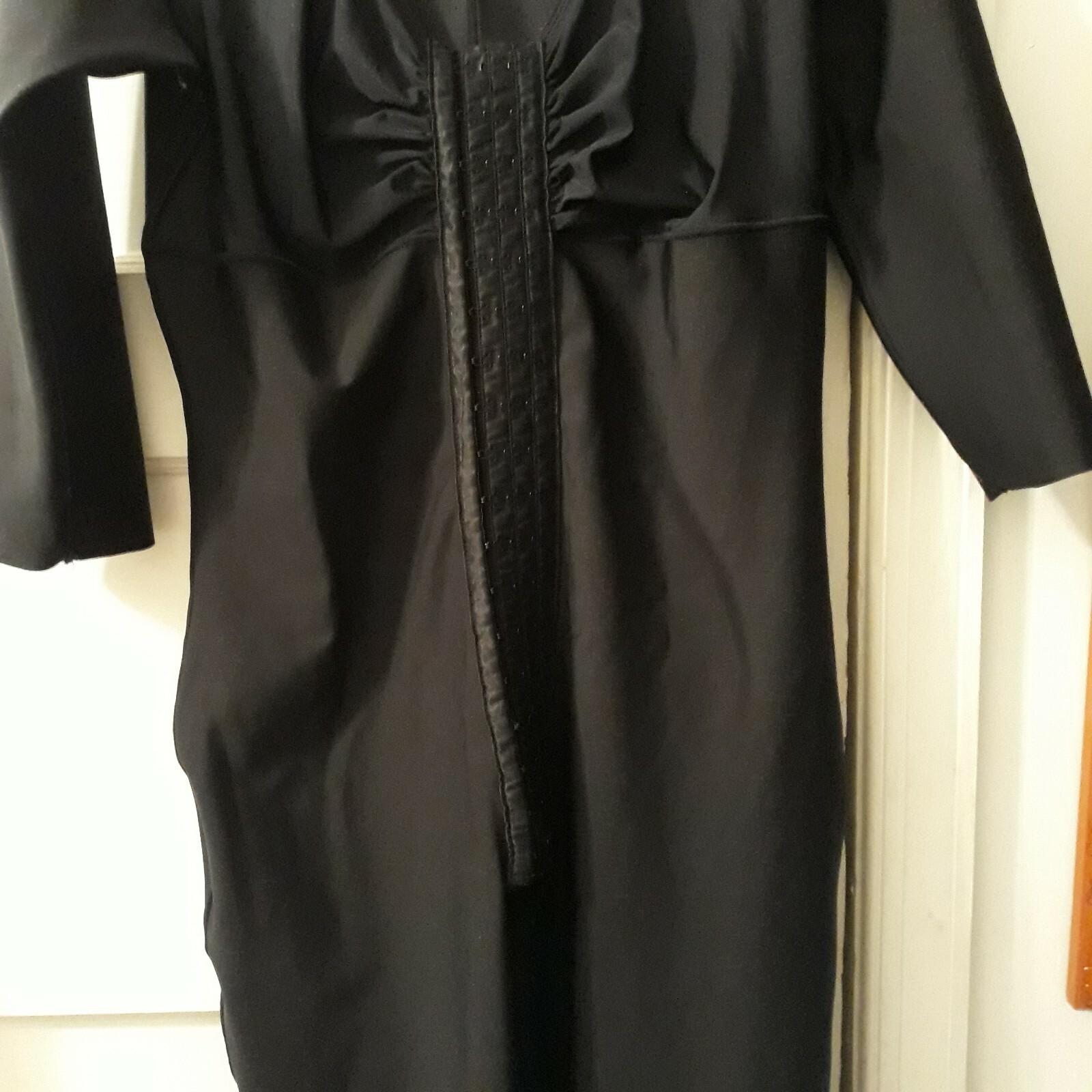 ISAVELA COMPREXXWEAR large Full-Length w3/4 Sleeves black with hooks NEW