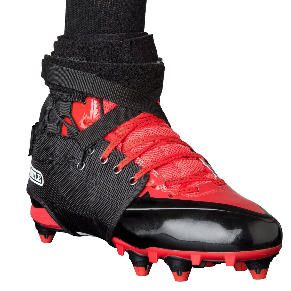 Battle Sports XFAST Over the Cleat Ankle Support System – Black