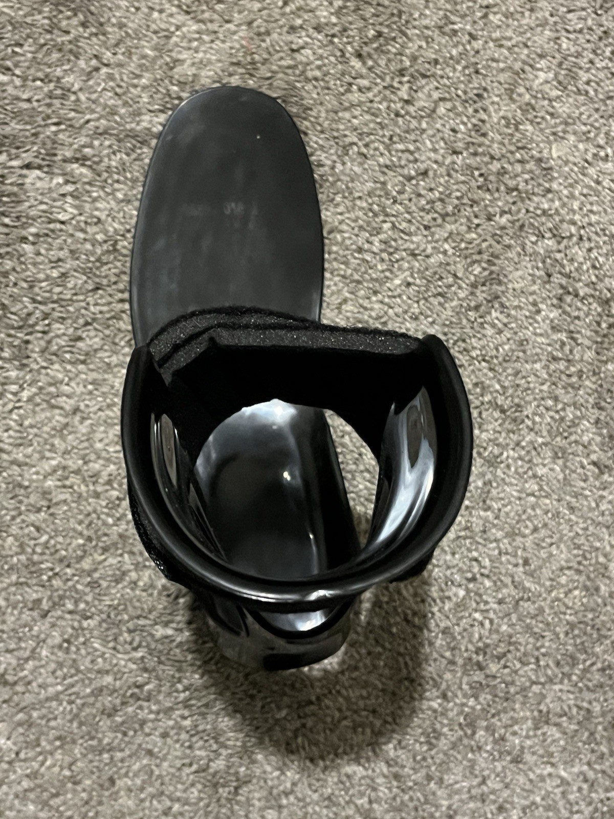 AliMed Swedish AFO, Drop Foot Left, Black