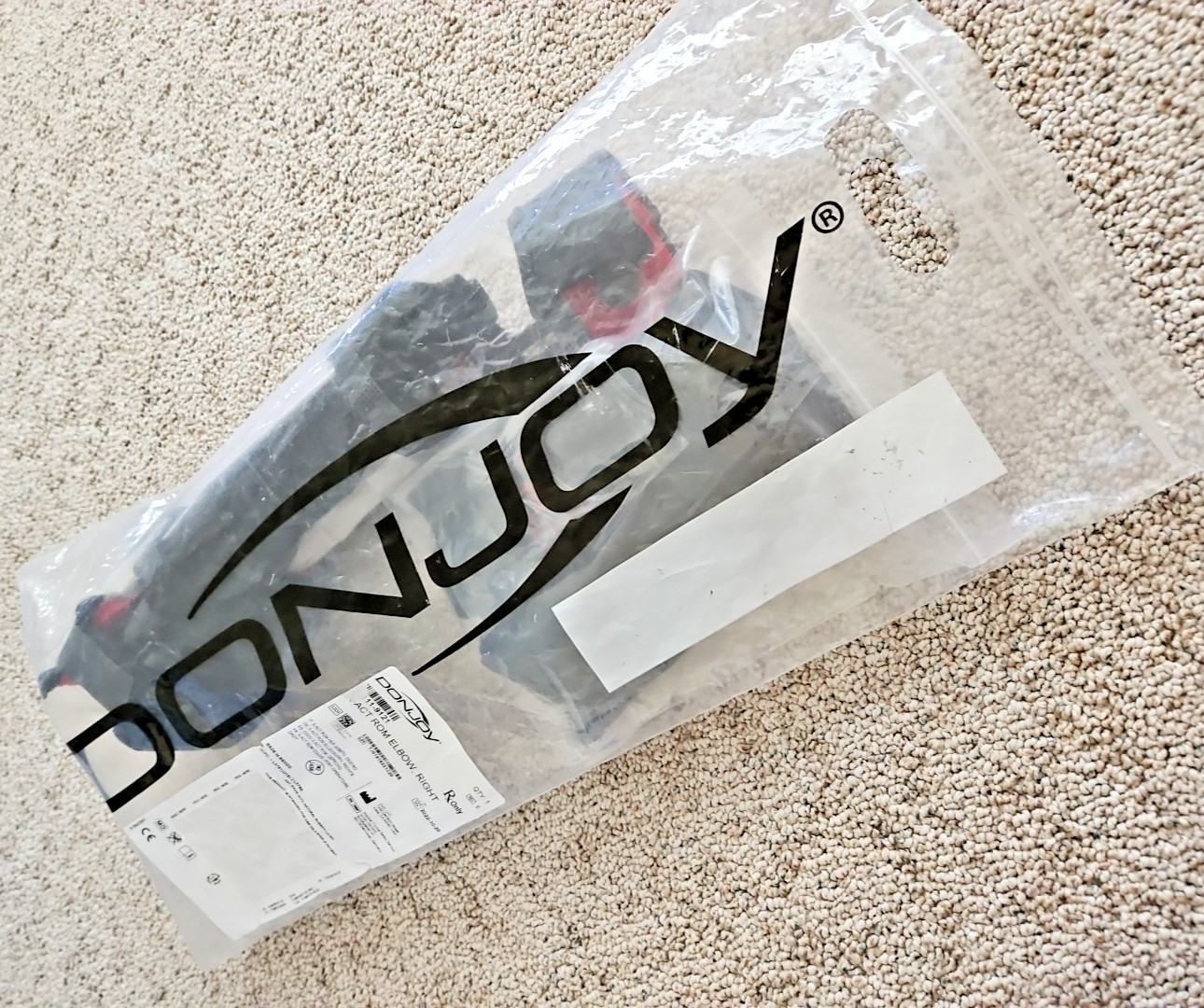 Hinged Lockable Elbow Brace -DonJoy X-Act ROM ~Suits Ligament Injury, Post-Op