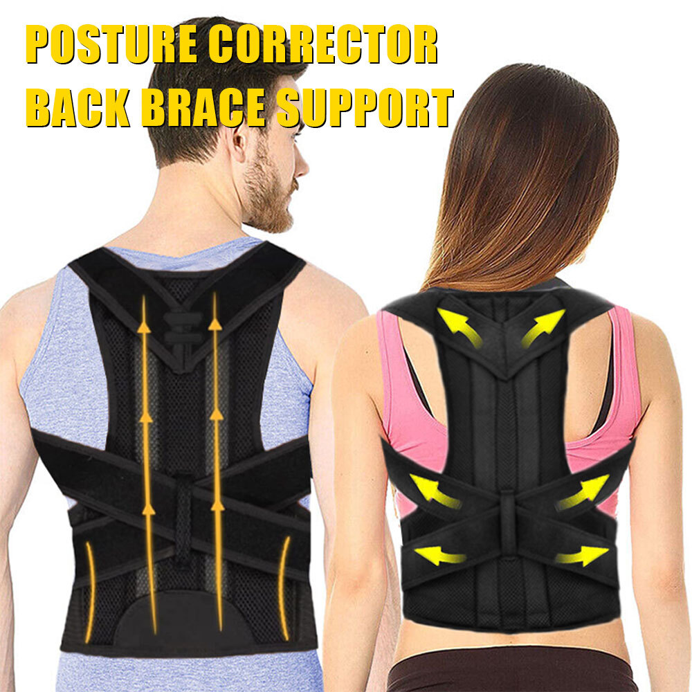 Adjustable and Light Weight Posture Corrector Perfect Back Brace. for Men Women