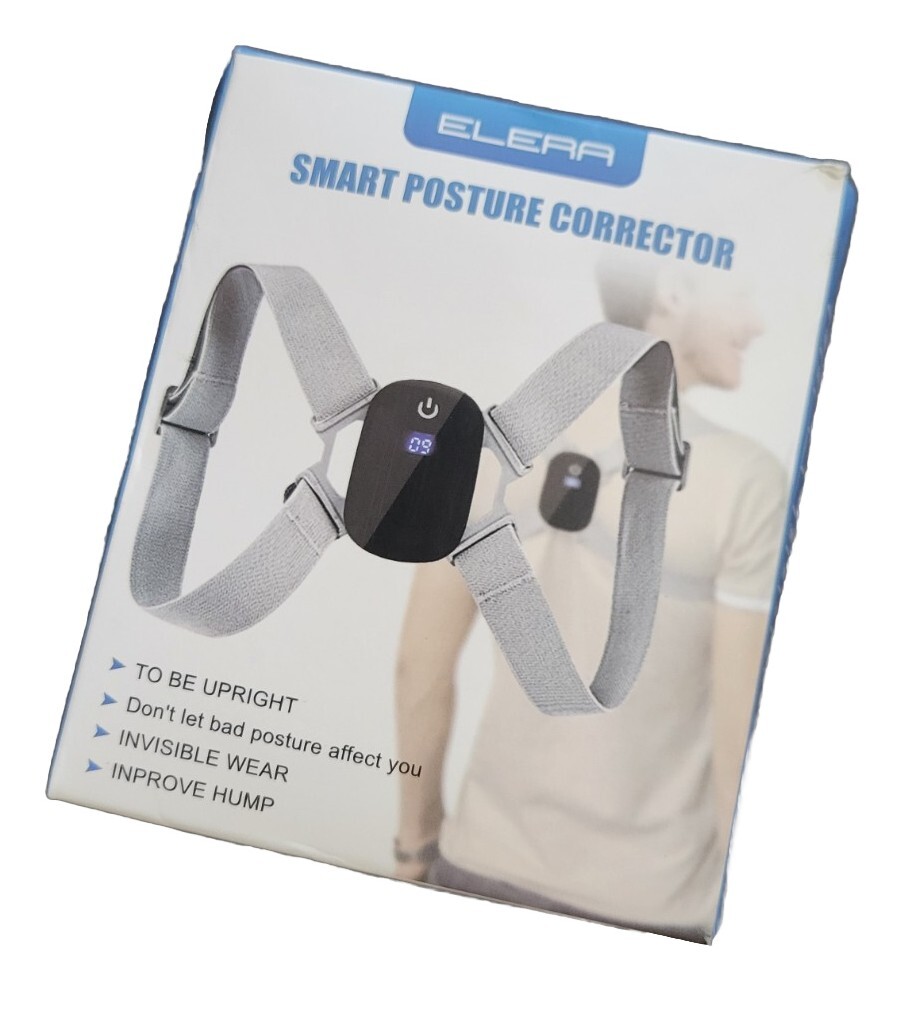 ELERA SMART POSTURE CORRECTOR Back Support Vibration Reminder Adjustable Strap