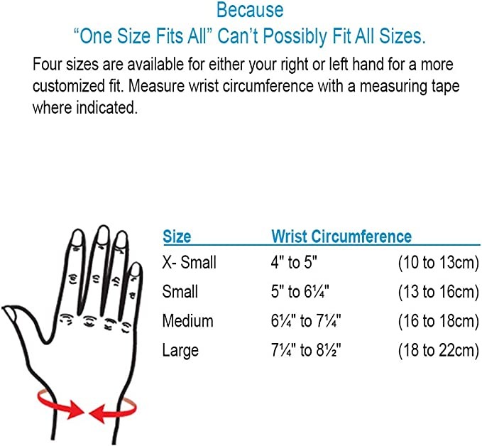 Comfort Cool Ulnar Booster, Large Left, New w/o Packaging