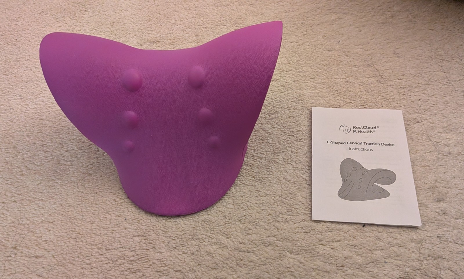 RESTCLOUD Neck and Shoulder Relaxer Purple