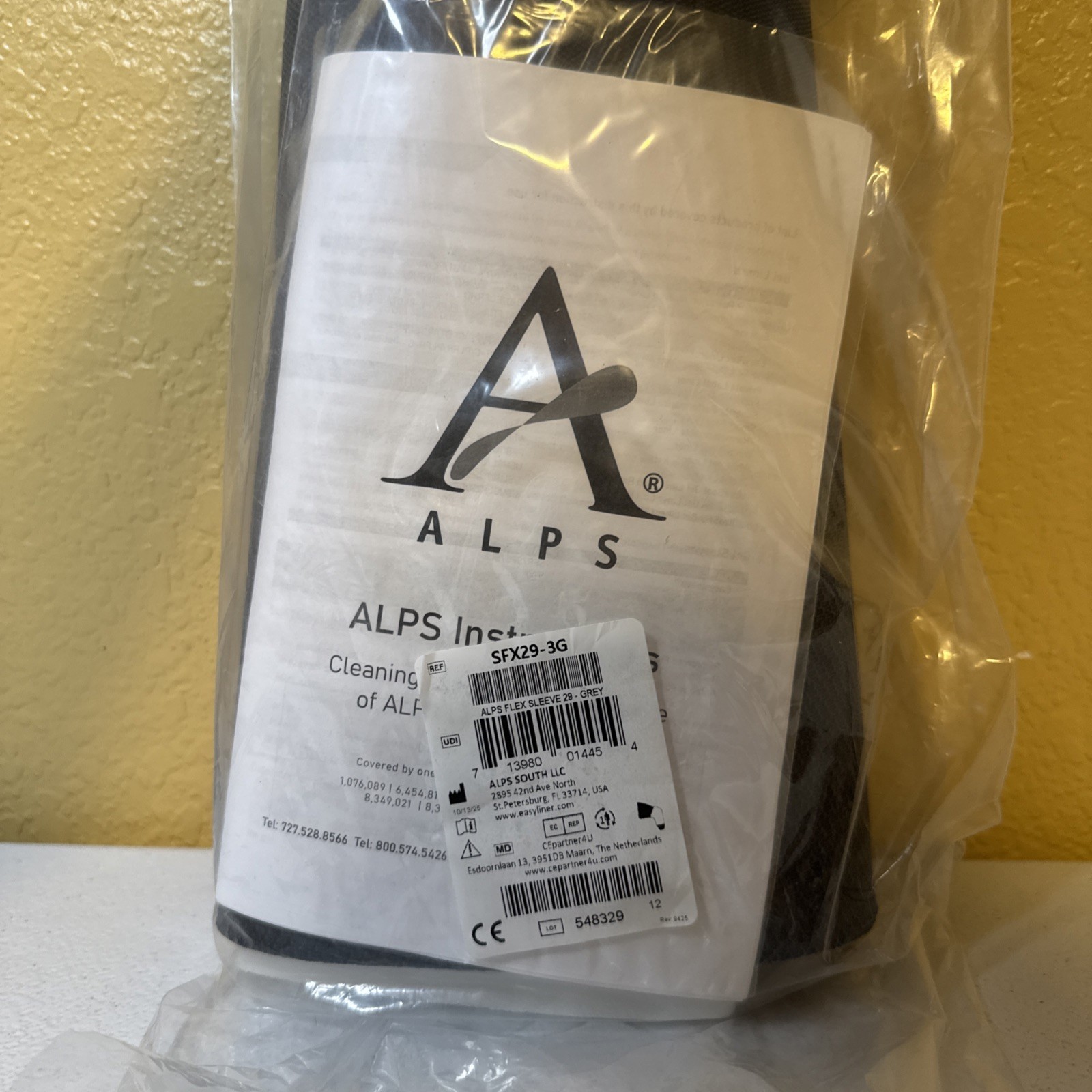 Prosthetic Sleeve Liner Alps Prosthetic Flex Sleeve SFX29-3G