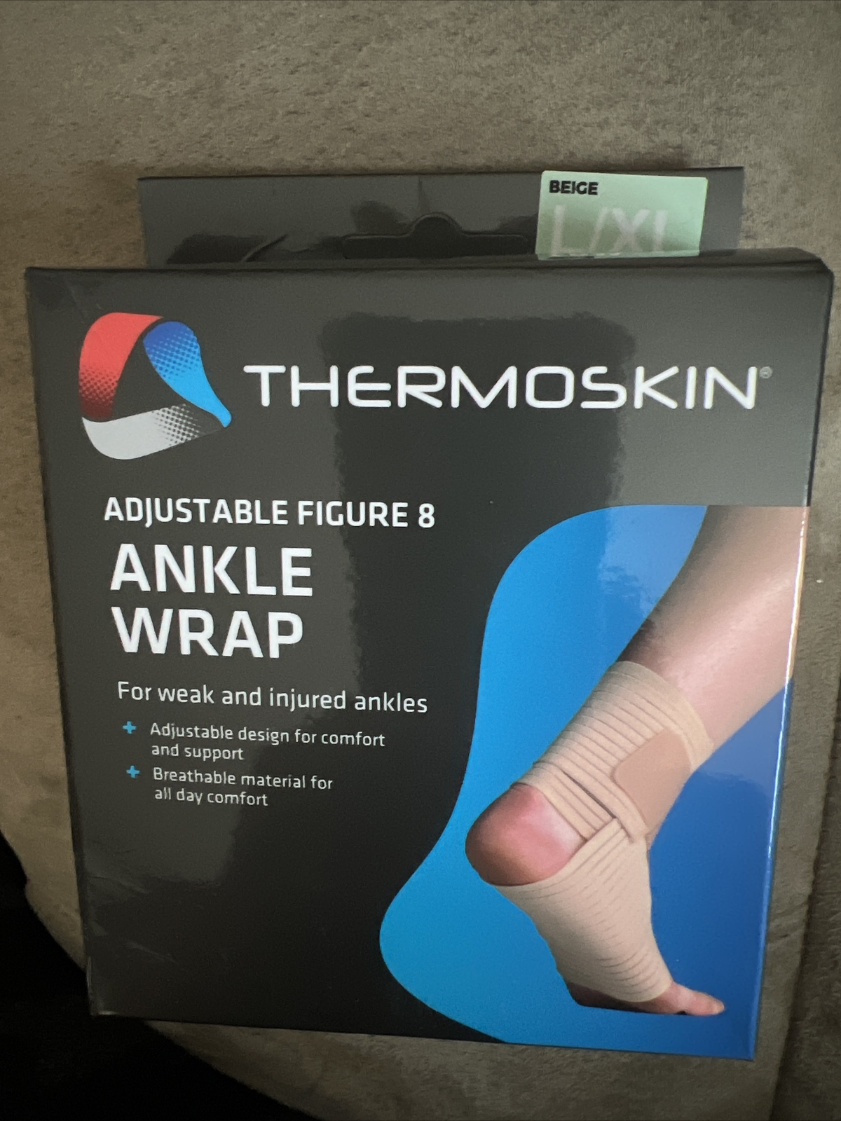 Thermoskin EL Adjustable Figure 8 Ankle Wrap XL 605