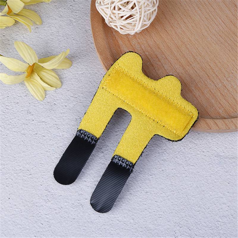 1Pcs Aluminium Finger Splint Brace Adjustable Tape Bandage Corrector Support