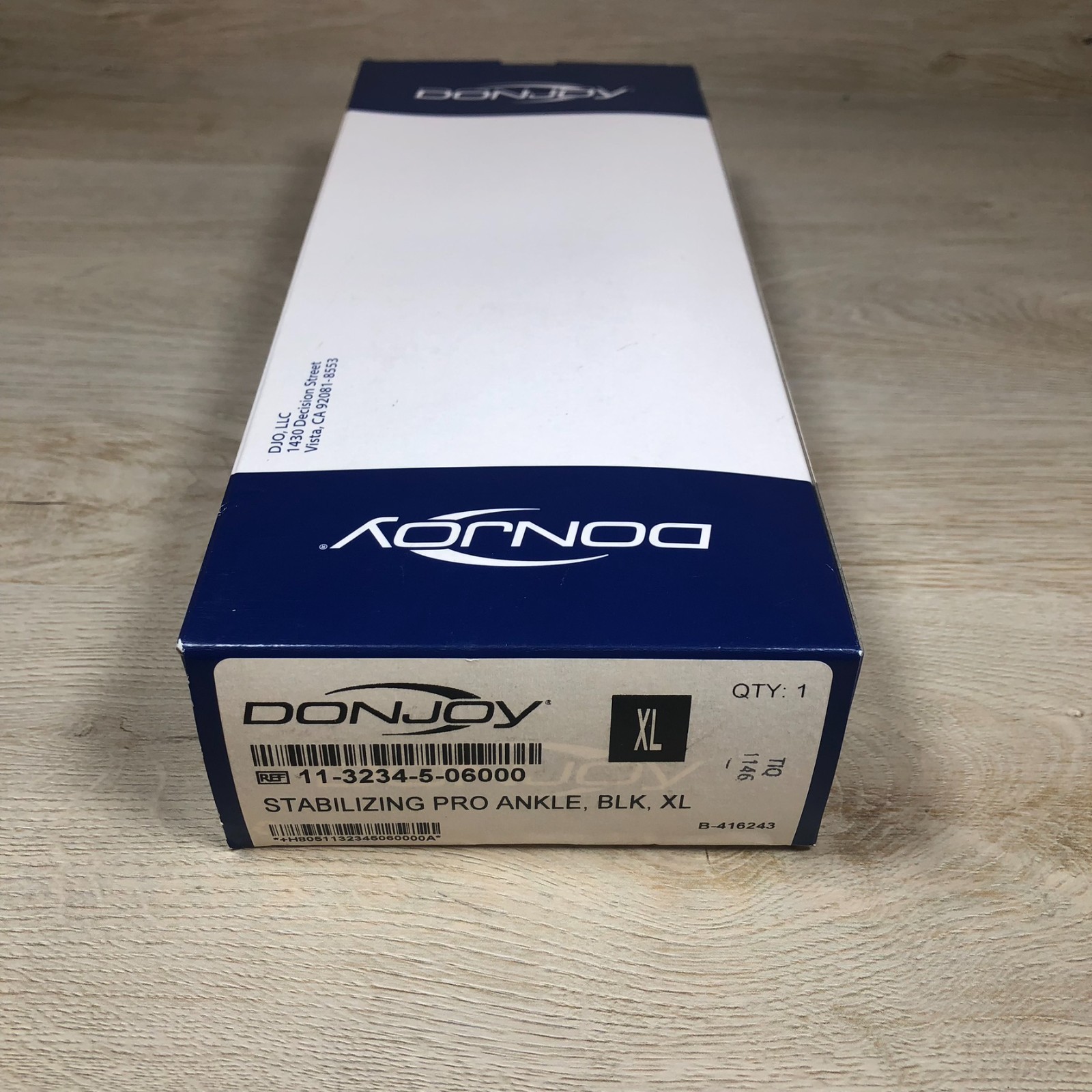 DONJOY Stabilizing Pro Ankle Medical Support Brace –Size XL Black NEW!