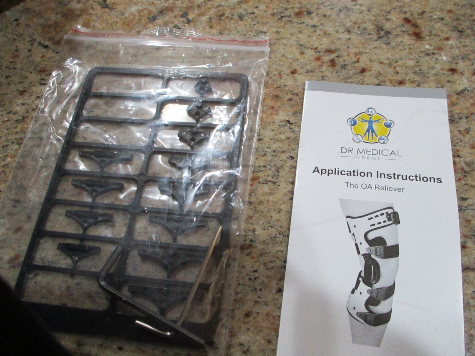 Dr Medical KB-138L The OA Reliever Universal Knee Brace Support Left