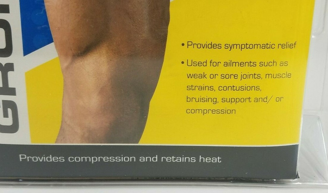 NIP Fitness Gear fitted Thigh and Groin Sleeve compression brace size Medium
