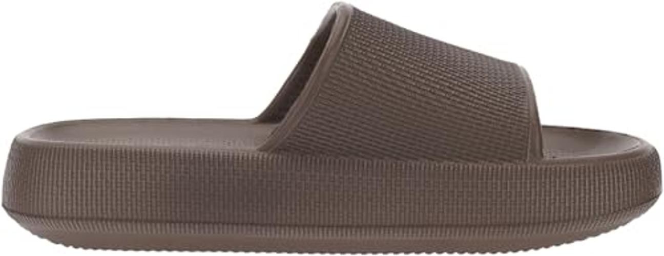 Cushioned Thick Sole Pillow Slippers for Women 6-7 Women/4.5-5.5 Men Chocolate