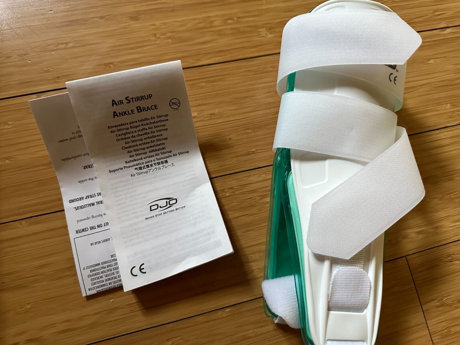 Breg Ankle Koolair Stirrup 9” New Fits Both Left & Right Ankle