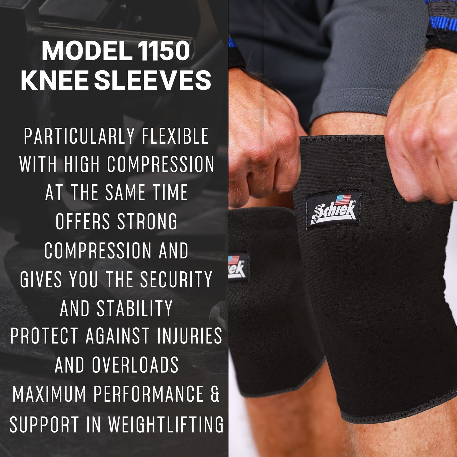Schiek Model 1150 Neoprene Knee Sleeves – Knee Brace Compression