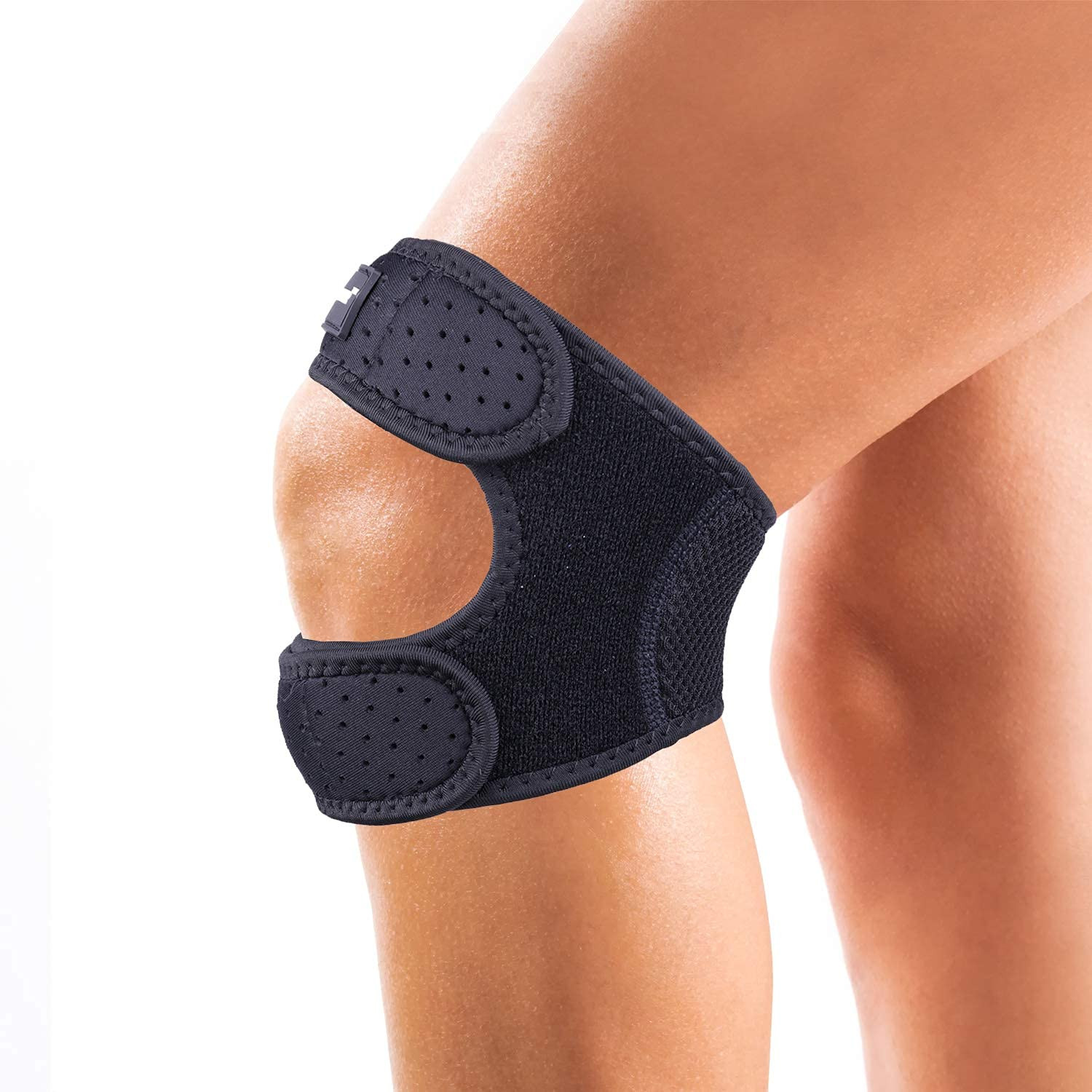 Compression Dual Adjustable Patella Knee Brace for Pain Relief,Knee Strap Sup…