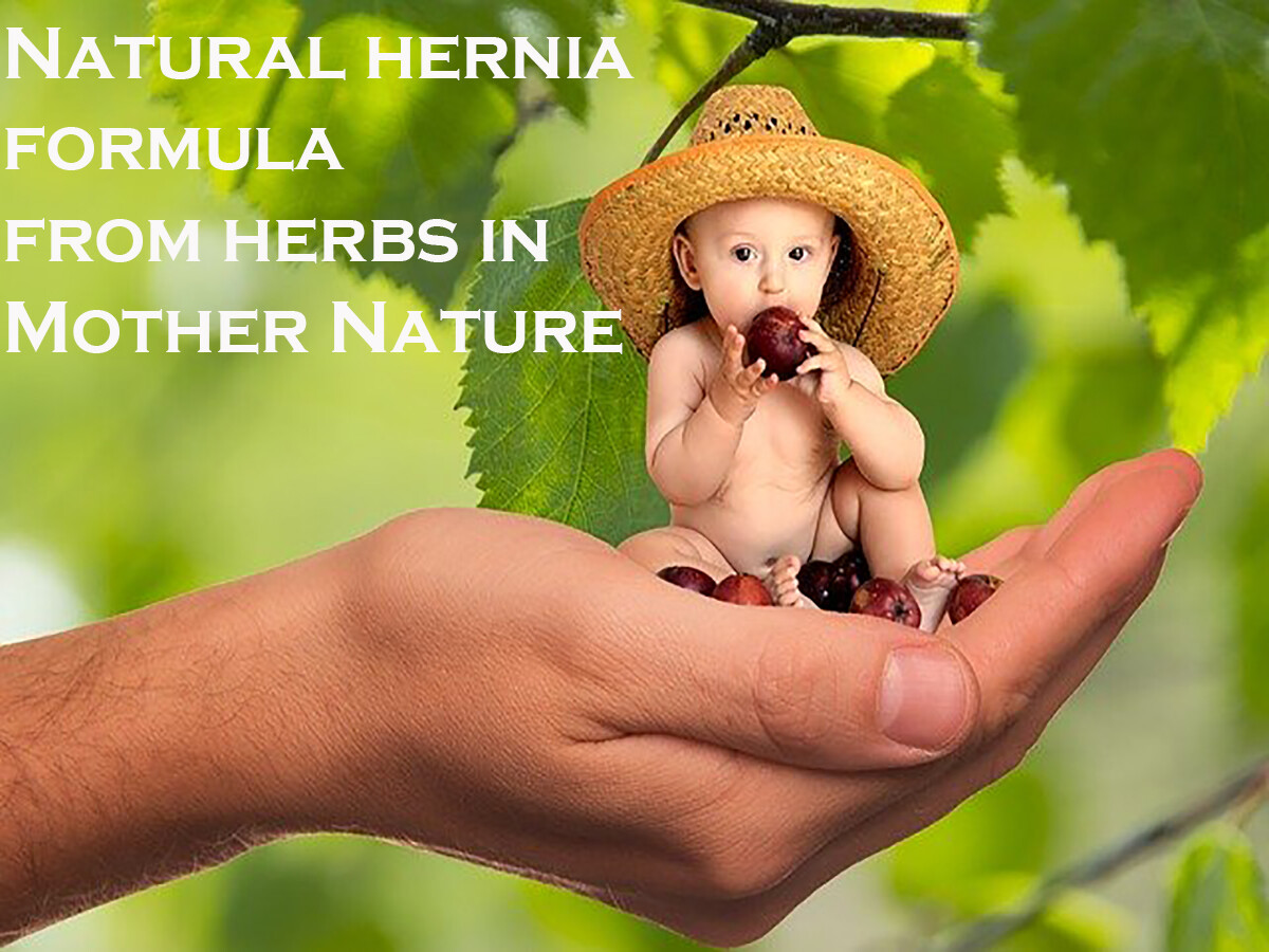 HerniaIN for child HERNIA- NO SURGERY, NO BELT, NO TABLET, Tested for 50+ years